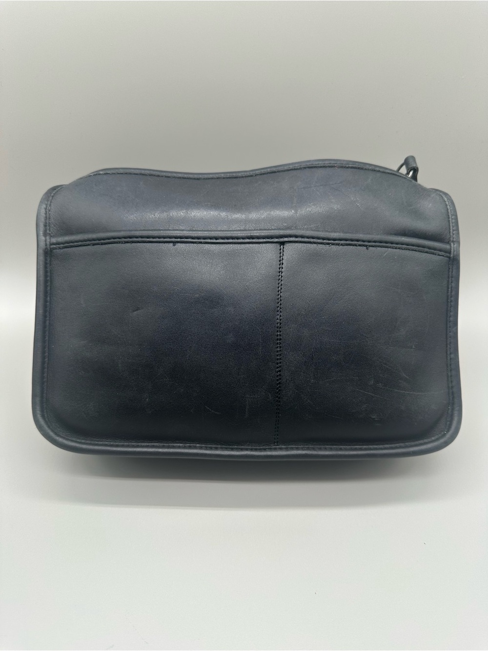 Coach Vintage Black Leather Companion